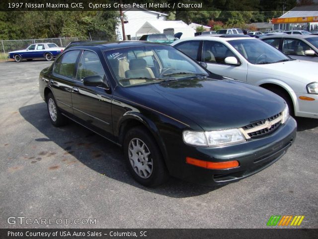 1997 Nissan maxima green #9