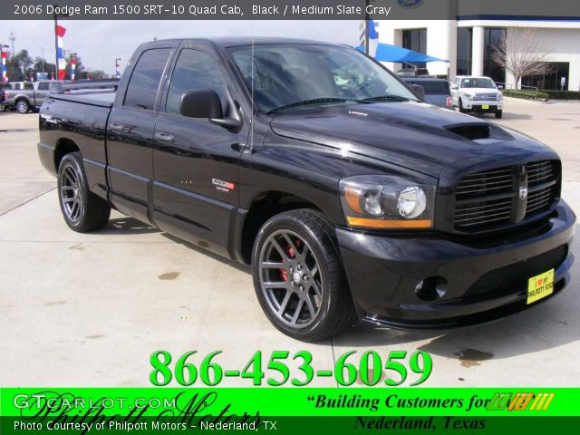 2006 Dodge Ram 1500 SRT-10 Quad Cab in Black