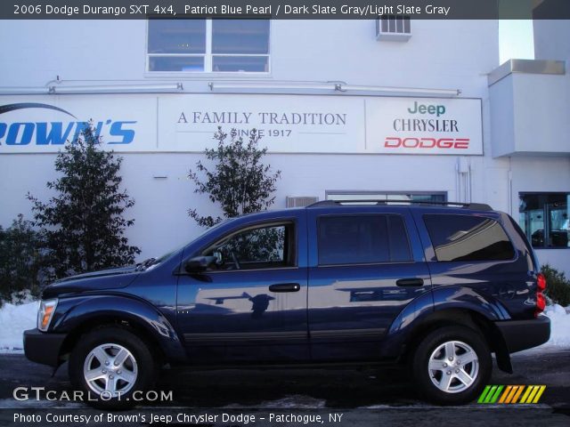 2006 Dodge Durango SXT 4x4 in Patriot Blue Pearl