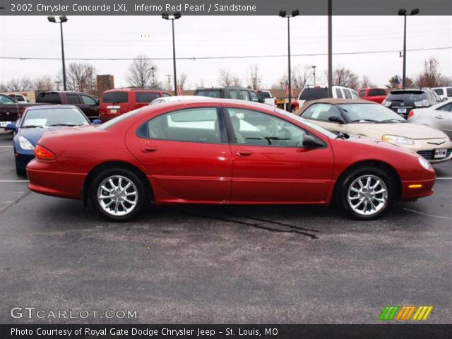2002 Chrysler Concorde LXi in Inferno Red Pearl
