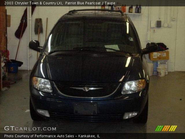 2003 Chrysler Town & Country LXi in Patriot Blue Pearlcoat