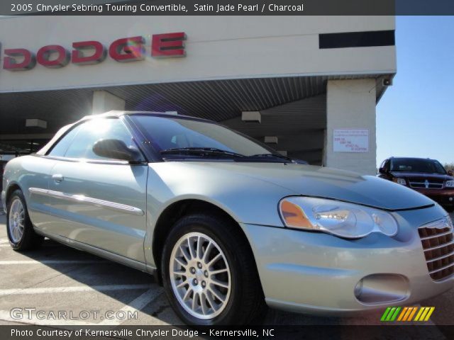 2005 Chrysler Sebring Touring Convertible in Satin Jade Pearl
