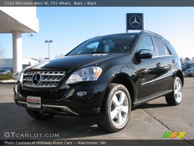 2010 Mercedes-Benz ML 350 4Matic in Black