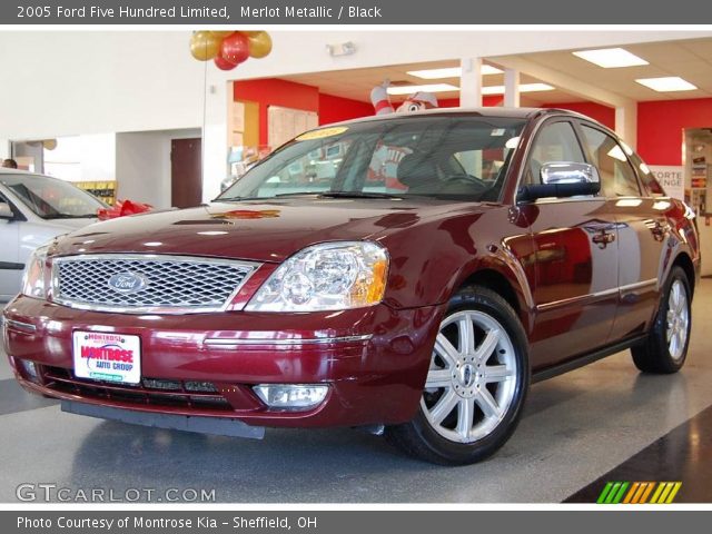 2005 Ford Five Hundred Limited in Merlot Metallic