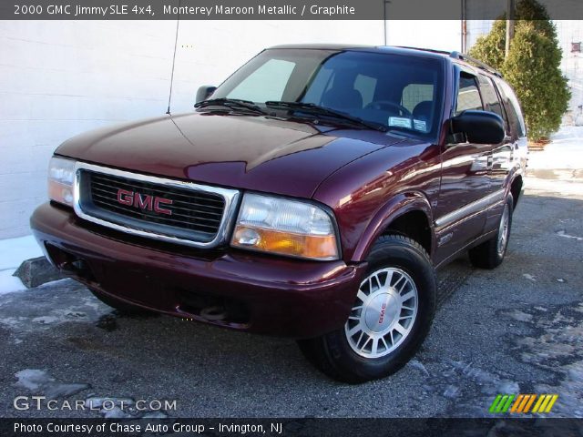 2000 GMC Jimmy SLE 4x4 in Monterey Maroon Metallic