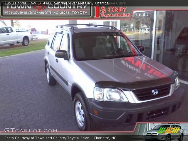 1998 Honda CR-V LX 4WD in Sebring Silver Metallic