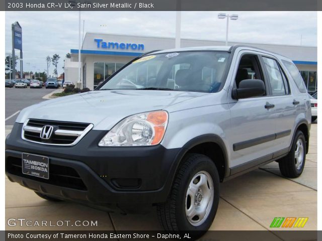 2003 Honda CR-V LX in Satin Silver Metallic