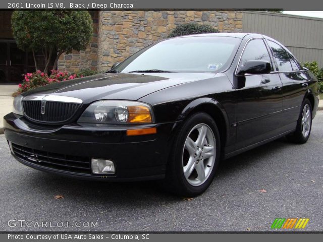 2001 Lincoln Ls V8. Black 2001 Lincoln LS V8 with