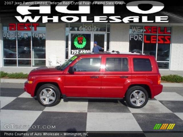 2007 Jeep Patriot Limited in Inferno Red Crystal Pearl