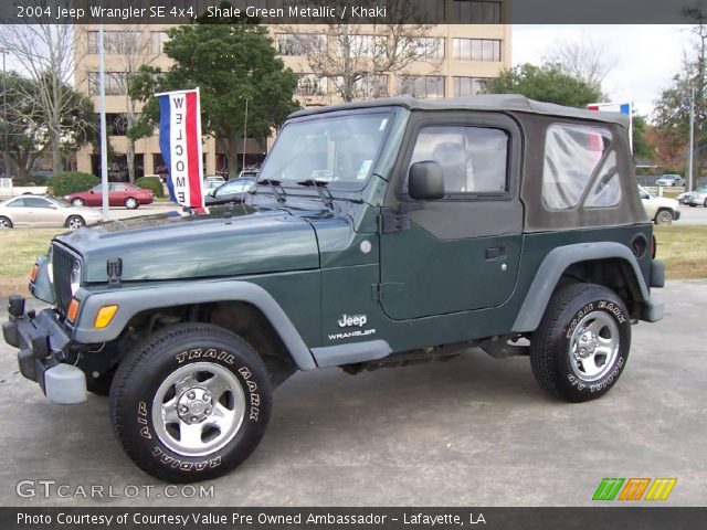 2004 Jeep Wrangler SE 4x4 in Shale Green Metallic