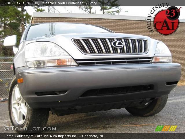 2003 Lexus RX 300 in Mineral Green Opalescent