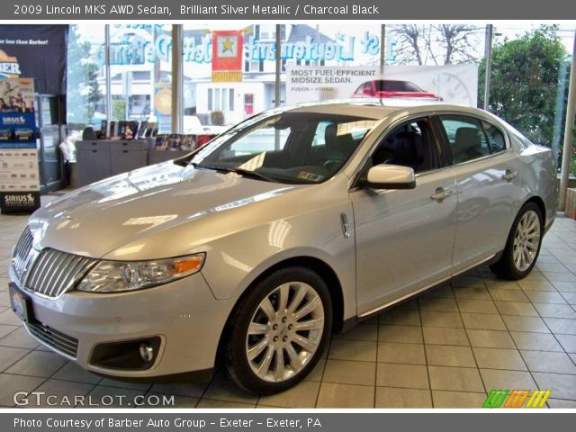 2009 Lincoln MKS AWD Sedan in Brilliant Silver Metallic