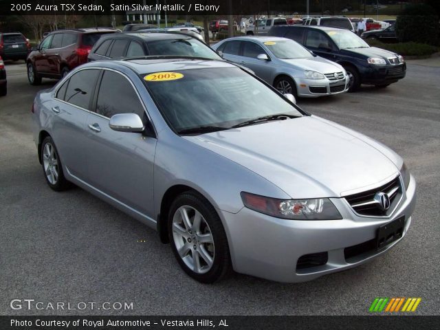 2005 Acura TSX Sedan in Satin Silver Metallic