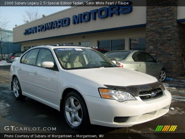 2006 Subaru Legacy 2.5i Special Edition Sedan in Satin White Pearl