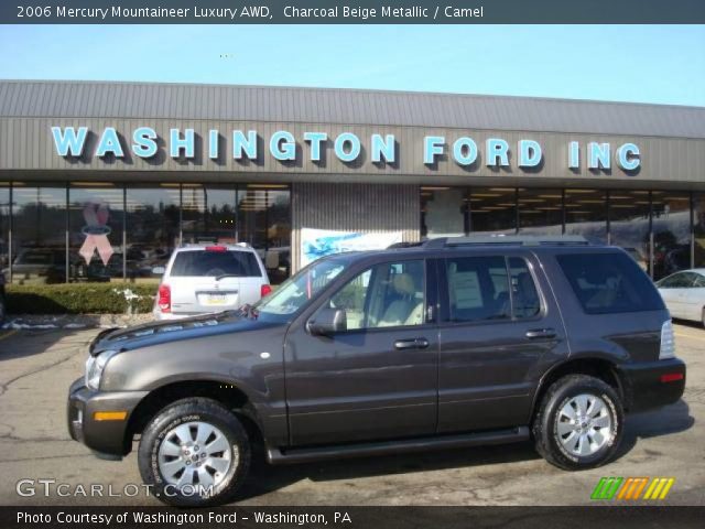 2006 Mercury Mountaineer Luxury AWD in Charcoal Beige Metallic