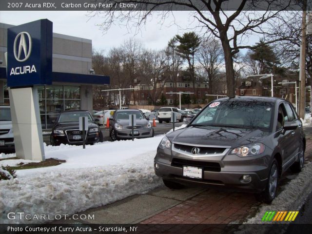 2007 Acura RDX  in Carbon Gray Pearl