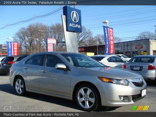 2009 Acura TSX Sedan in Palladium Metallic