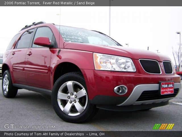 2006 Pontiac Torrent  in Fever Red Metallic
