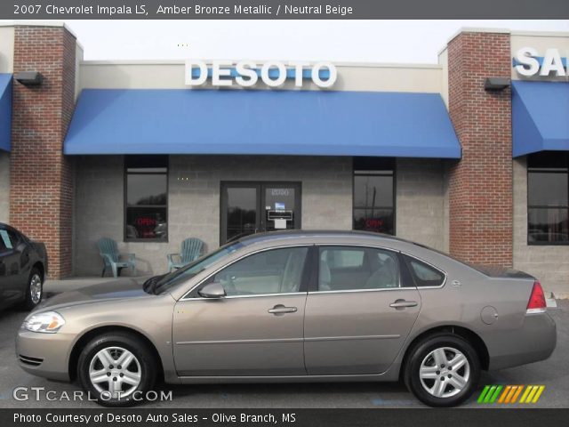 2007 Chevrolet Impala LS in Amber Bronze Metallic