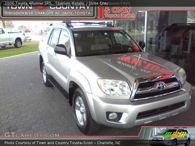 2006 Toyota 4Runner SR5 in Titanium Metallic