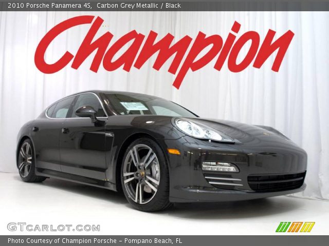 2010 Porsche Panamera 4S in Carbon Grey Metallic