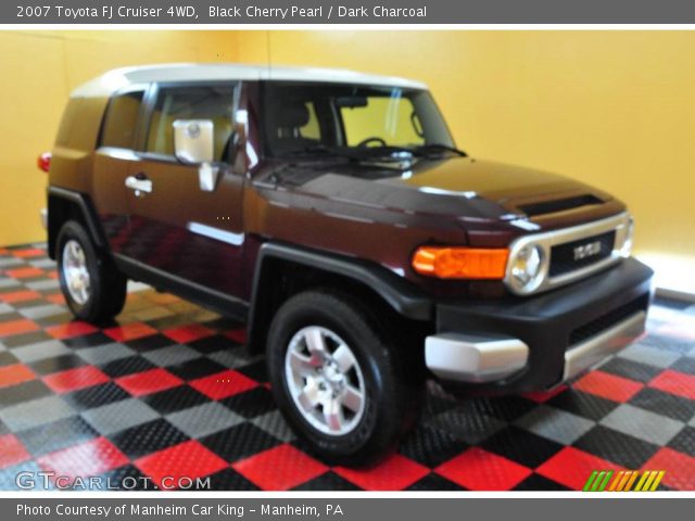 2007 Toyota FJ Cruiser 4WD in Black Cherry Pearl