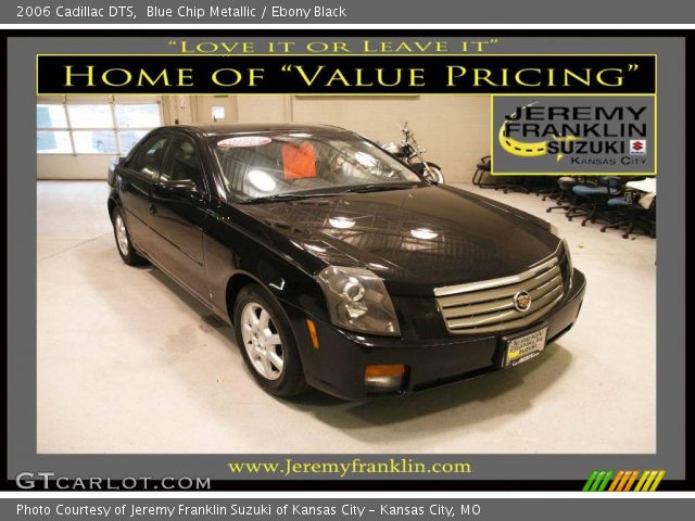 2006 Cadillac DTS  in Blue Chip Metallic