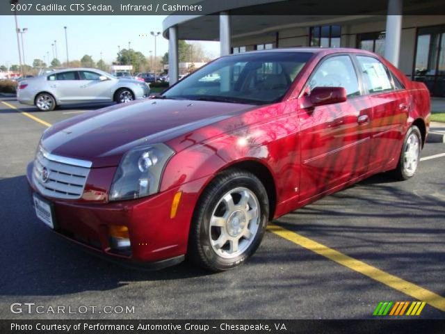 2007 Cadillac CTS Sedan in Infrared