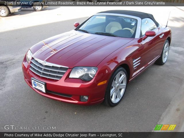 2005 Chrysler Crossfire Limited Roadster in Blaze Red Crystal Pearlcoat