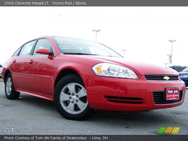 2009 Chevrolet Impala LT in Victory Red