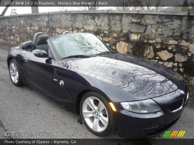 2007 BMW Z4 3.0i Roadster in Monaco Blue Metallic