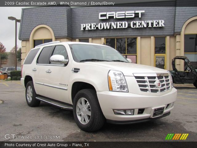 2009 Cadillac Escalade AWD in White Diamond