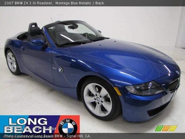 2007 BMW Z4 3.0i Roadster in Montego Blue Metallic