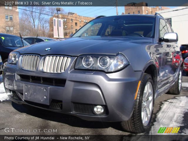 2007 BMW X3 3.0si in Silver Grey Metallic