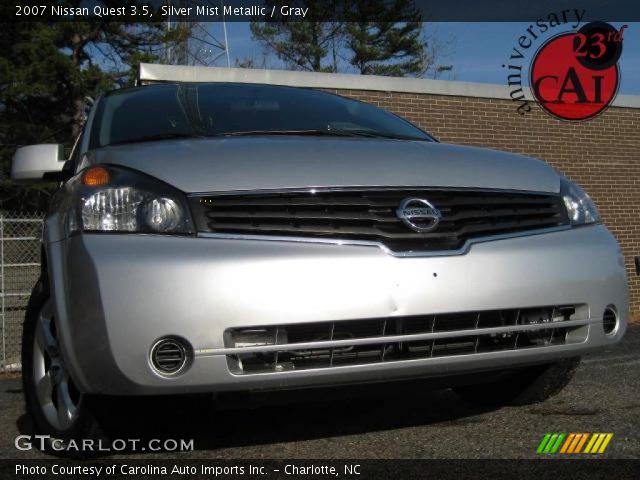 2007 Nissan Quest 3.5 in Silver Mist Metallic