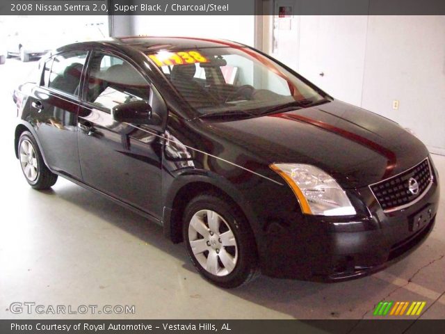 2008 Nissan Sentra 2.0 in Super Black