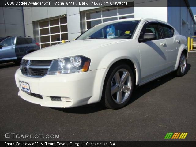 2008 Dodge Avenger SXT in Stone White