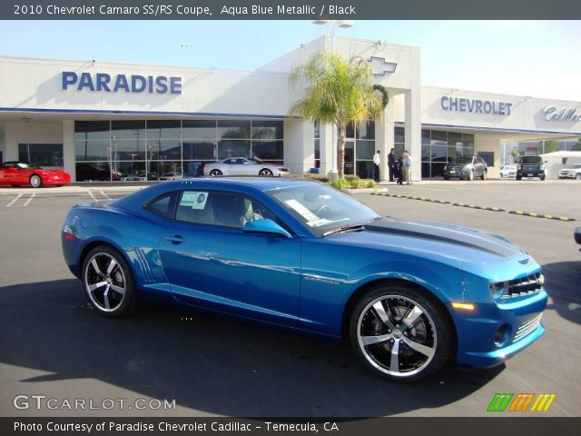 2010 Chevrolet Camaro SS/RS Coupe in Aqua Blue Metallic