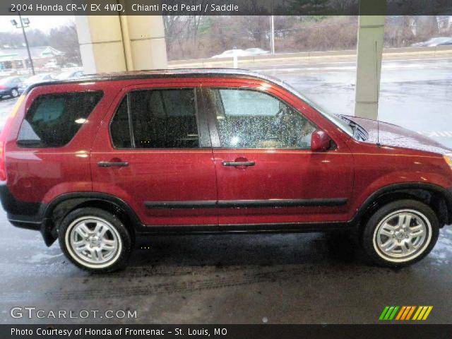 2004 Honda CR-V EX 4WD in Chianti Red Pearl