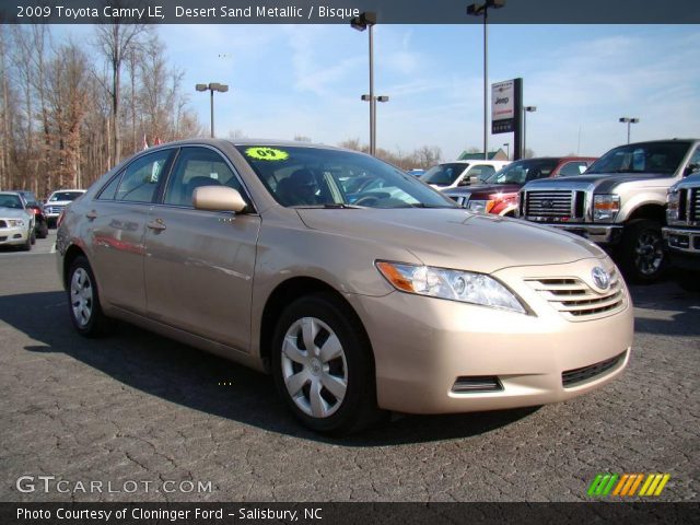 2009 Toyota Camry LE in Desert Sand Metallic