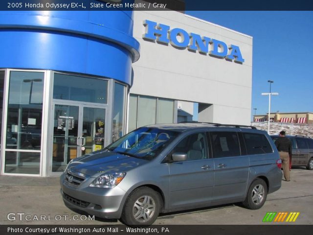 2005 Honda Odyssey EX-L in Slate Green Metallic
