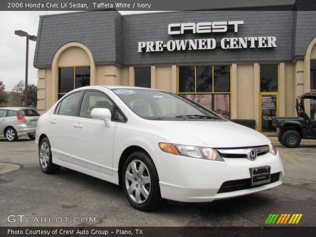 2006 Honda Civic LX Sedan in Taffeta White