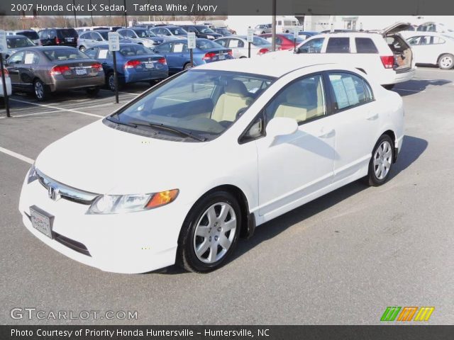 2007 Honda Civic LX Sedan in Taffeta White