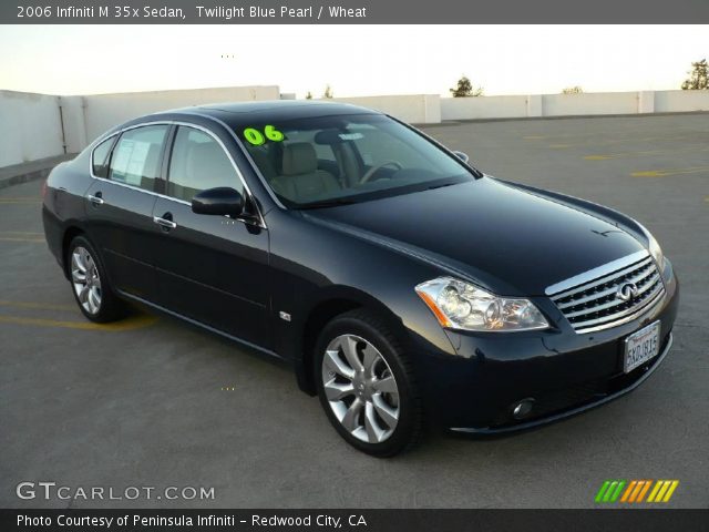 2006 Infiniti M 35x Sedan in Twilight Blue Pearl