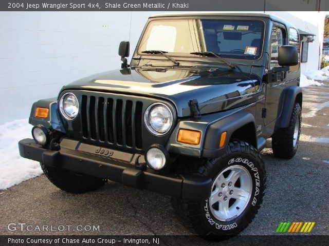 2004 Jeep Wrangler Sport 4x4 in Shale Green Metallic