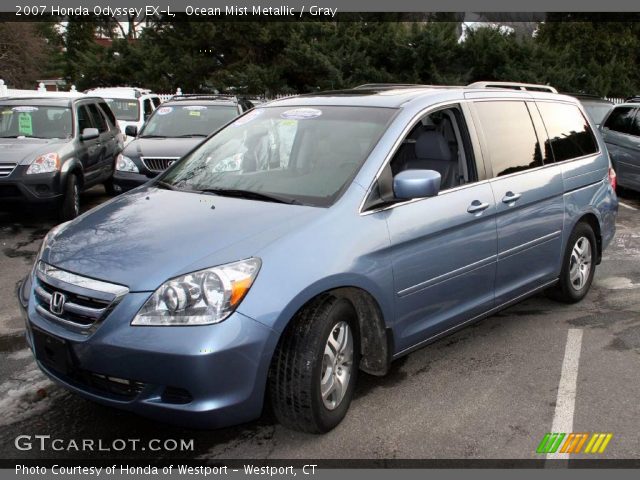 2007 Honda Odyssey EX-L in Ocean Mist Metallic