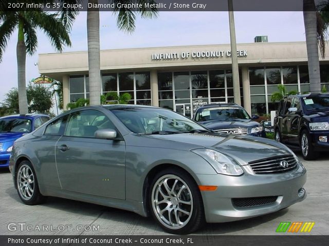 2007 Infiniti G 35 Coupe in Diamond Graphite Metallic