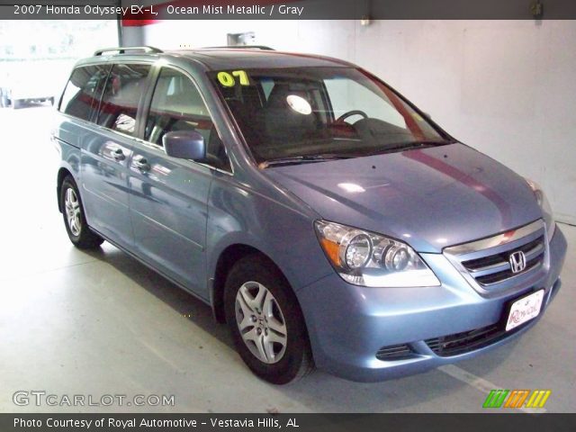2007 Honda Odyssey EX-L in Ocean Mist Metallic