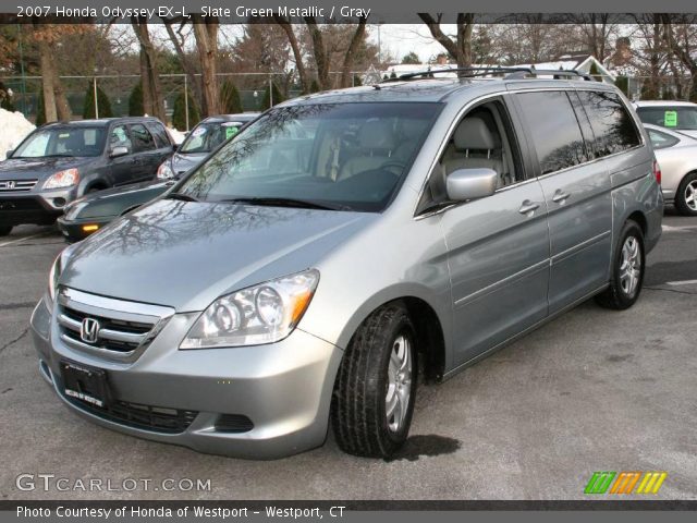 2007 Honda Odyssey EX-L in Slate Green Metallic