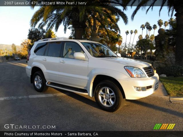 2007 Lexus GX 470 in Blizzard White Pearl